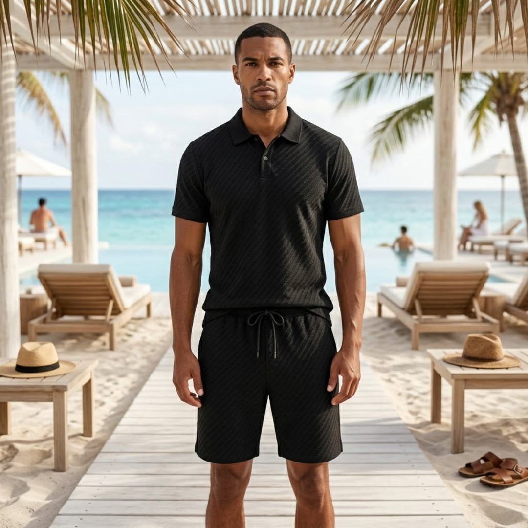 Markus Berlin Herren Sommer-Set, Vorderansicht