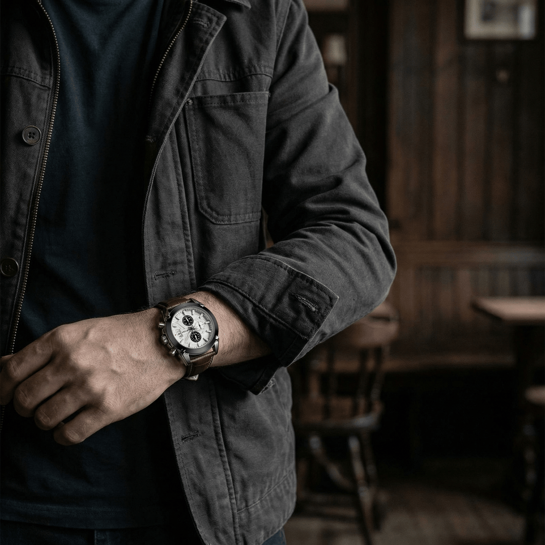 Markus Berlin Herrenuhr, Vorderansicht