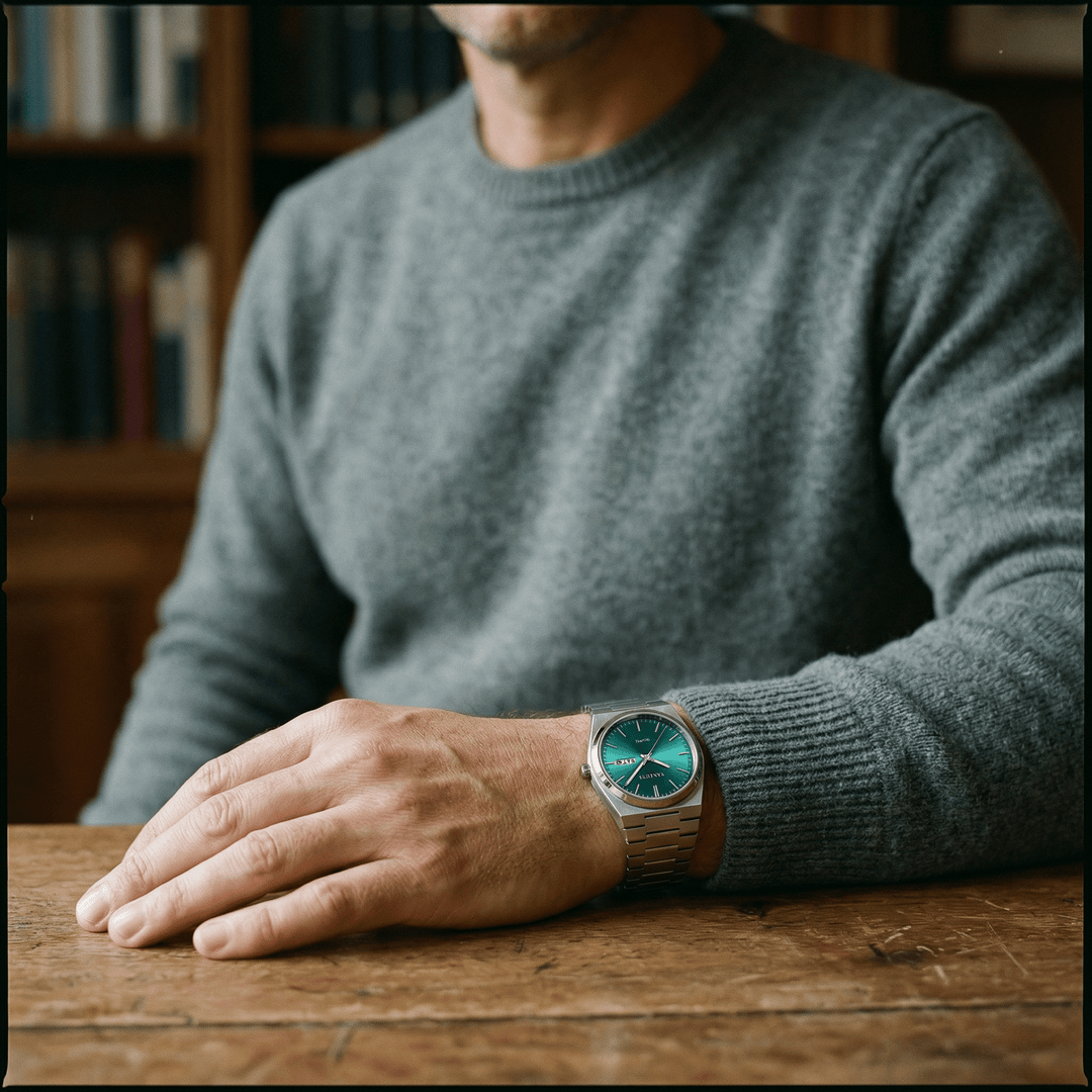 Markus Berlin Herrenuhr, Vorderansicht