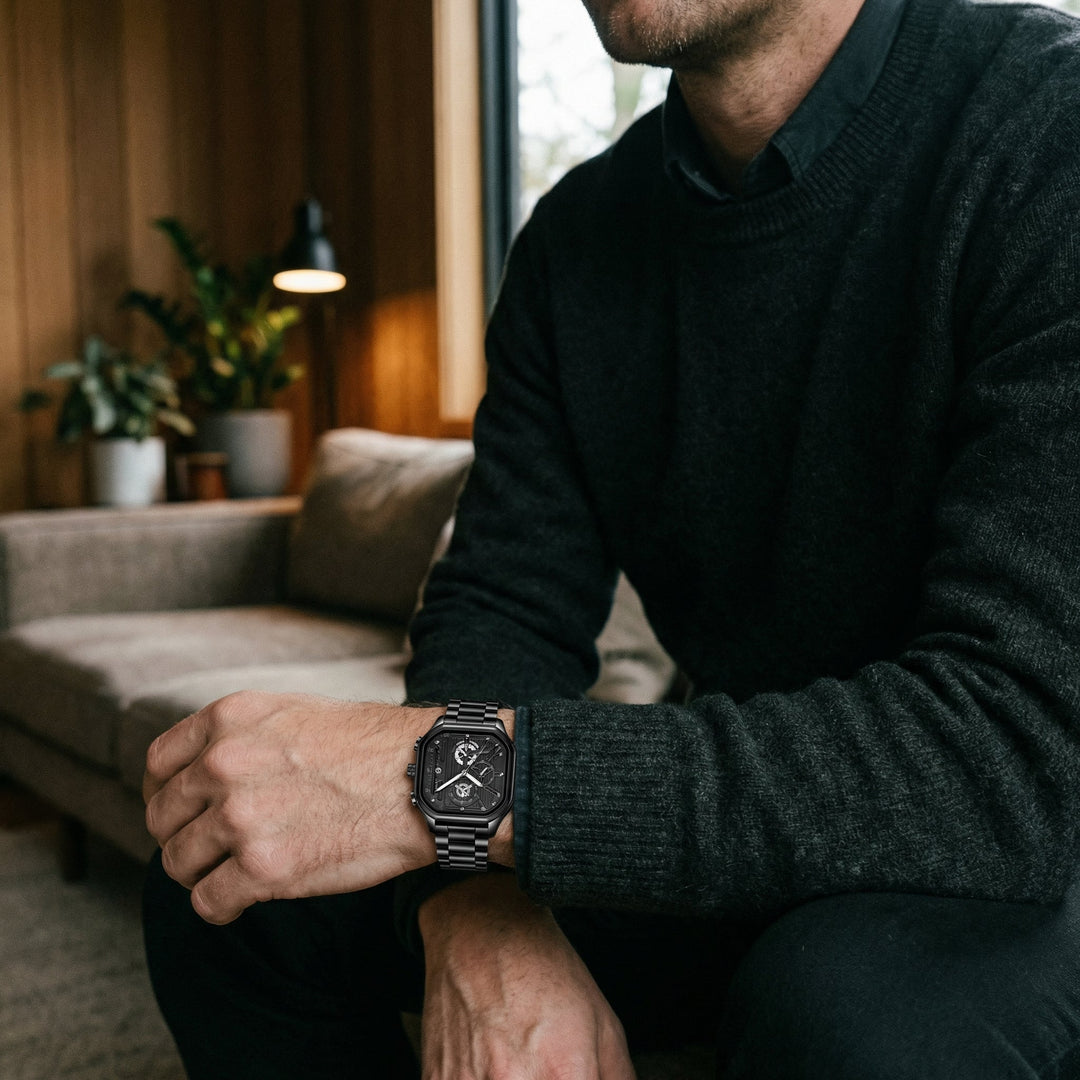 Markus Berlin Herrenuhr, Vorderansicht
