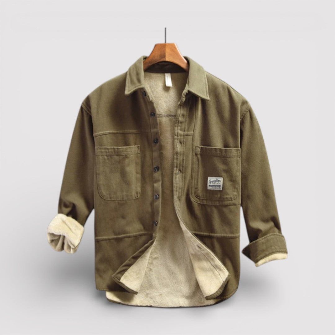 Markus Berlin Herren Cargo-Jacke, Vorderansicht