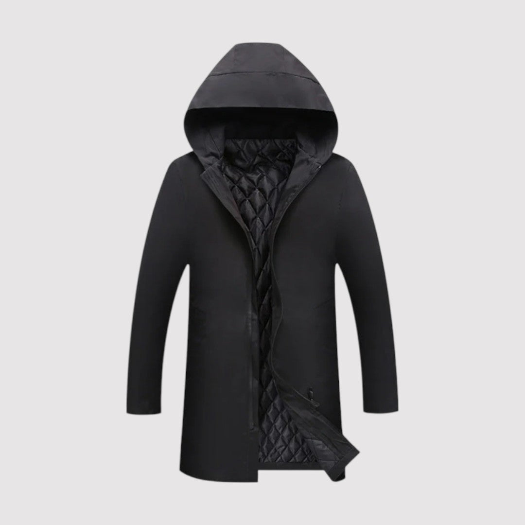 Markus Berlin Herren Wetterfeste Jacke, Vorderansicht