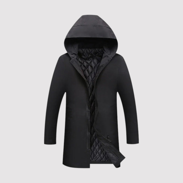 Markus Berlin Herren Wetterfeste Jacke, Vorderansicht