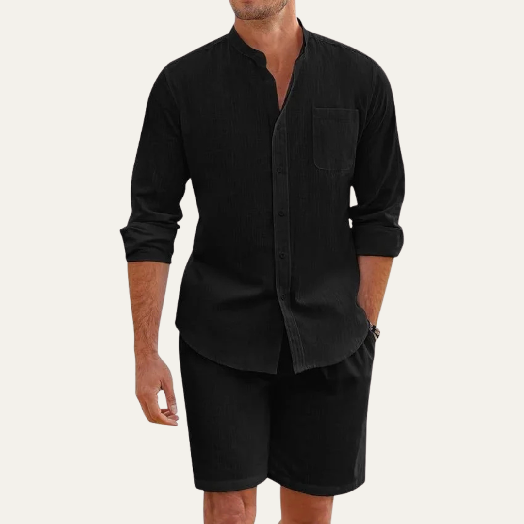 Markus Berlin Herren Sommer-Set, Vorderansicht