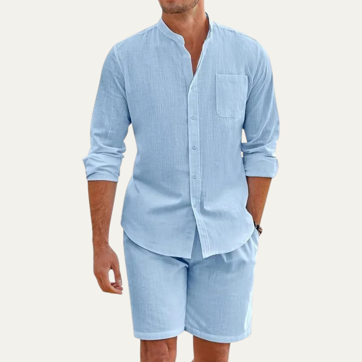 Markus Berlin Herren Sommer-Set, Vorderansicht