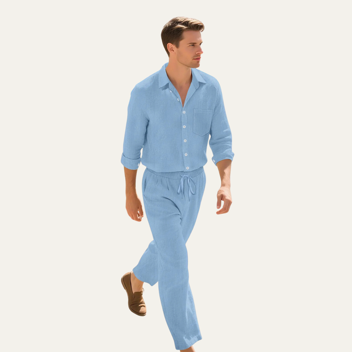 Markus Berlin Herren Sommer-Set, Vorderansicht