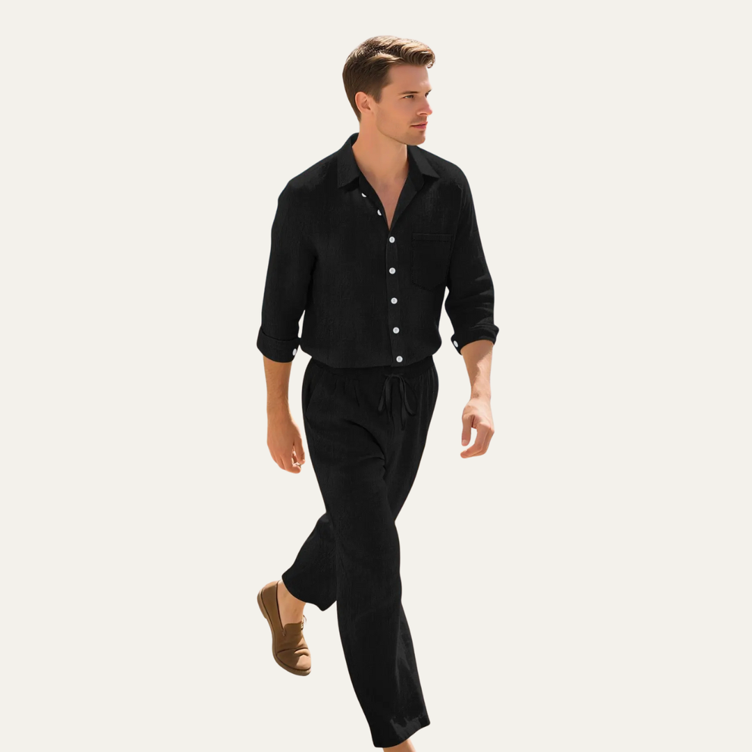 Markus Berlin Herren Sommer-Set, Vorderansicht
