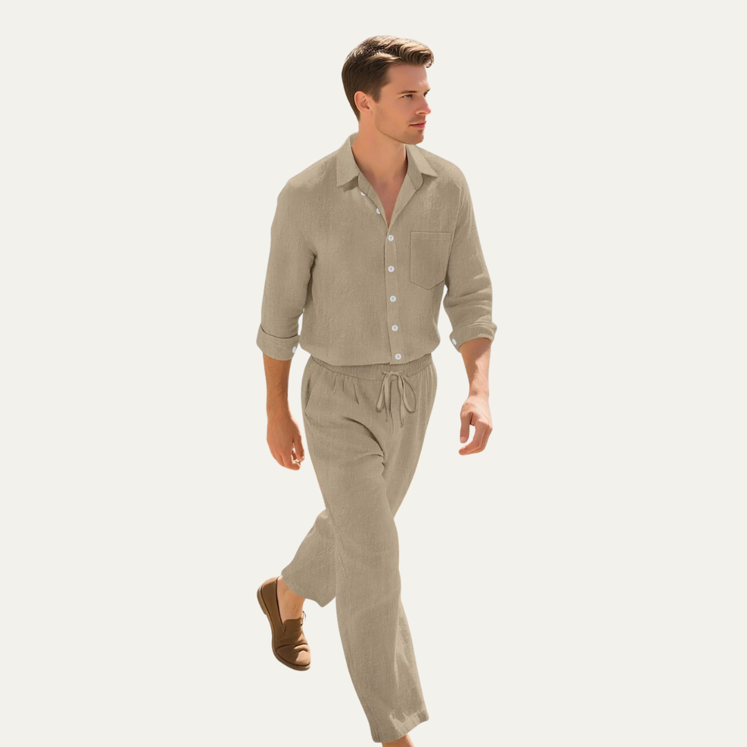 Markus Berlin Herren Sommer-Set, Vorderansicht