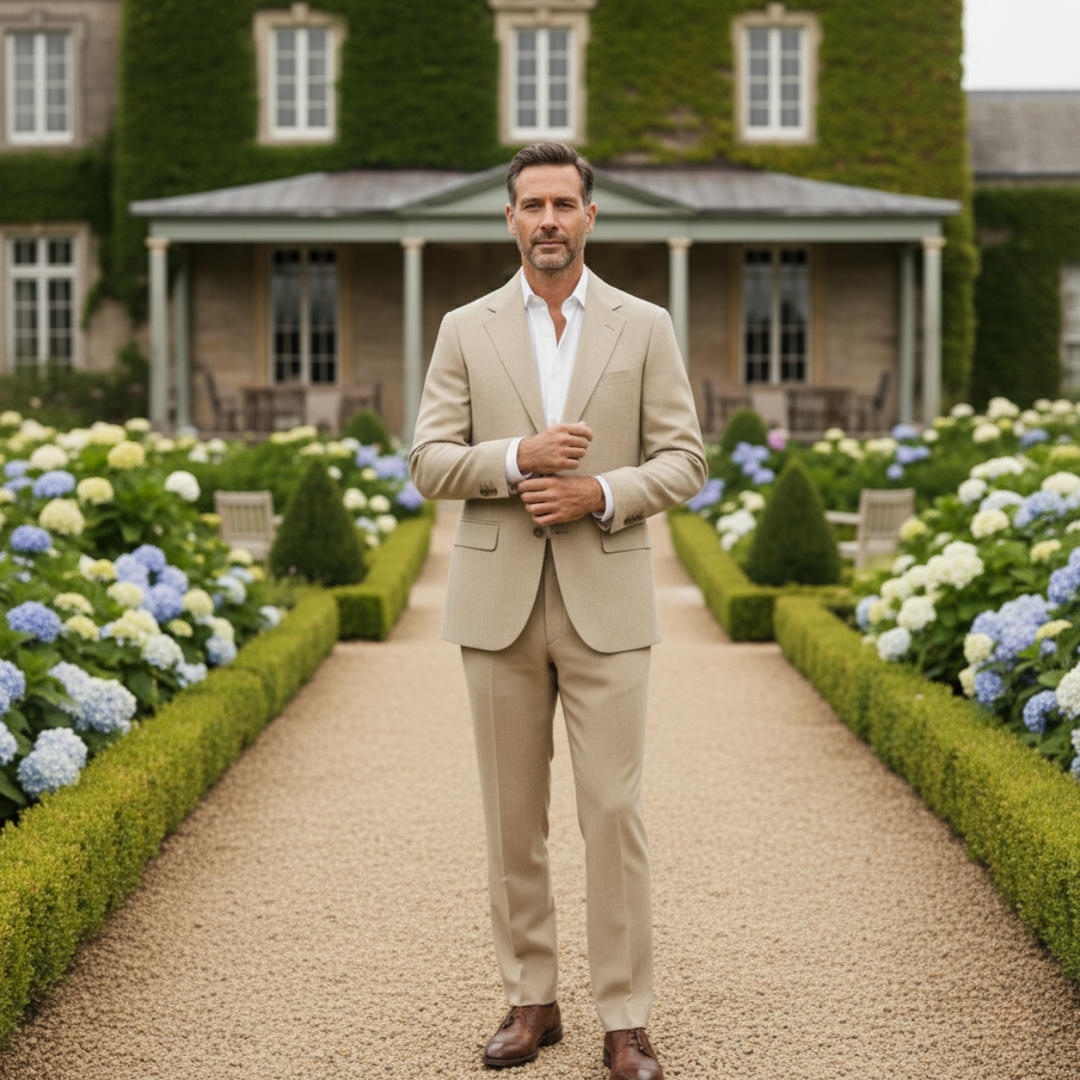 Markus Berlin Herren Sommer-Set, Vorderansicht