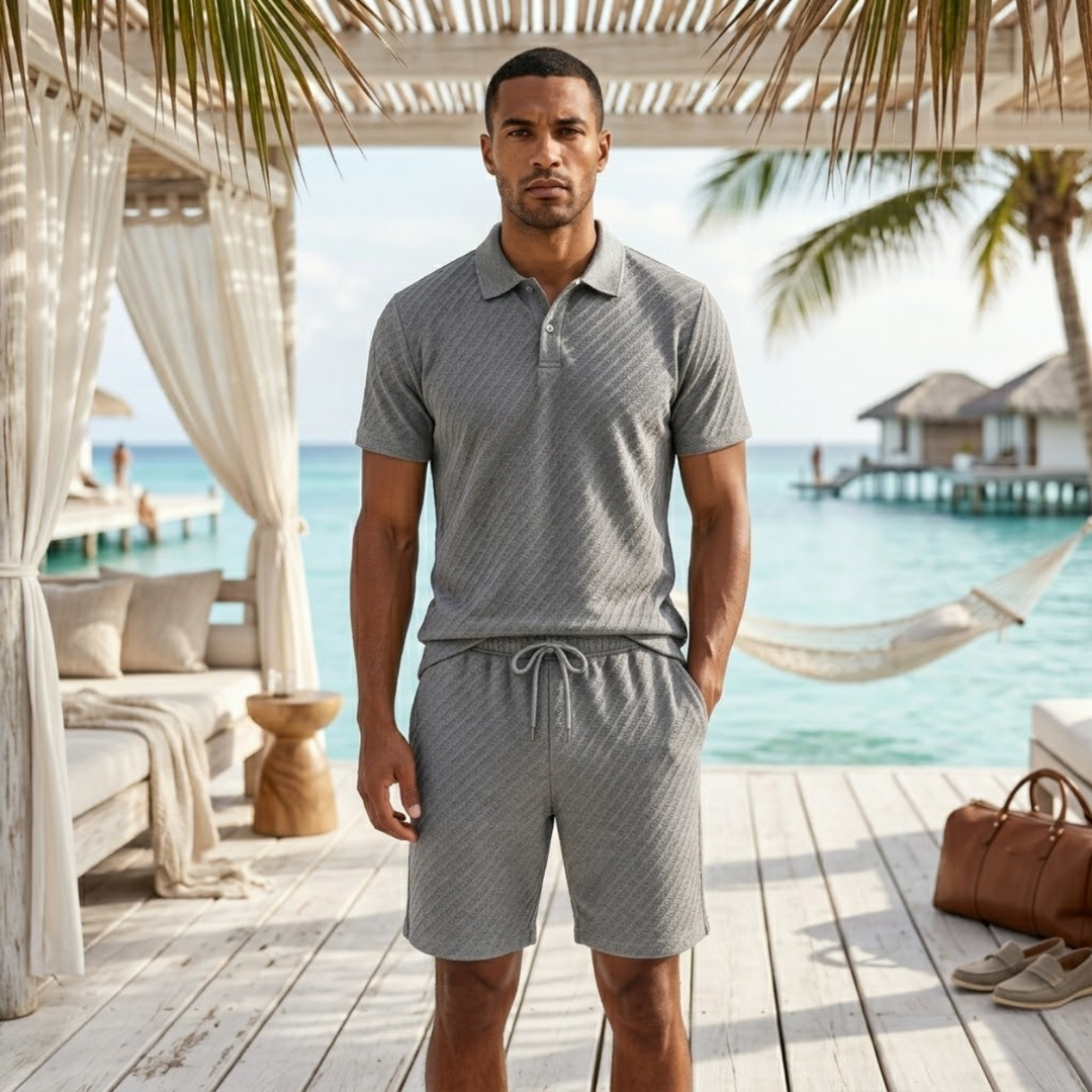Markus Berlin Herren Sommer-Set, Vorderansicht