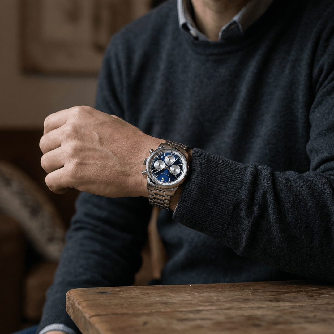 Markus Berlin Herrenuhr, Vorderansicht
