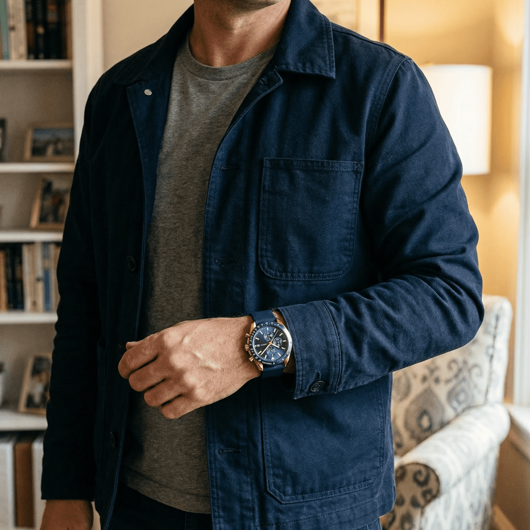 Markus Berlin Herrenuhr, Vorderansicht