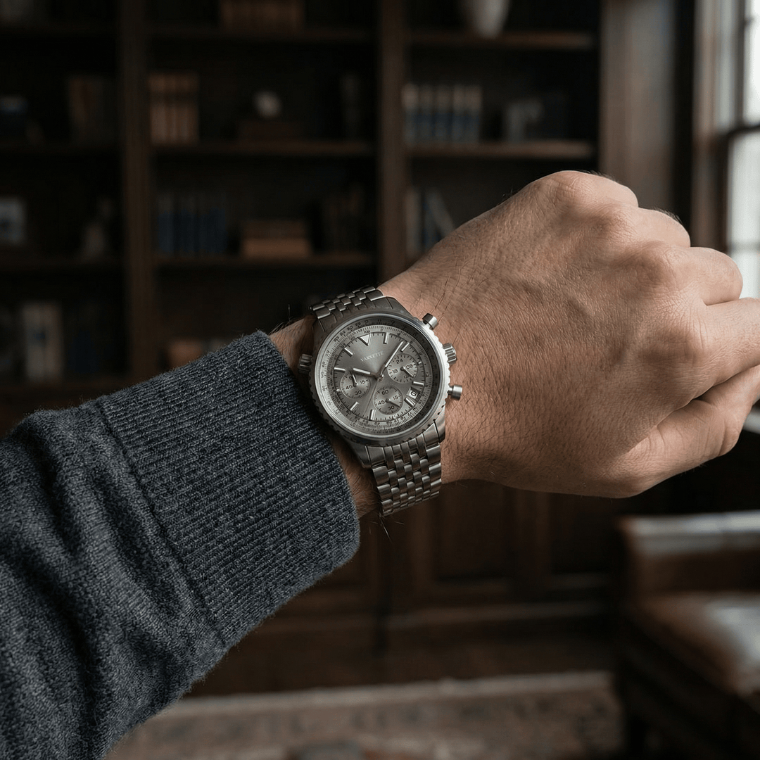 Markus Berlin Herrenuhr, Vorderansicht