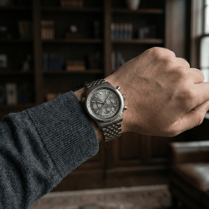Markus Berlin Herrenuhr, Vorderansicht