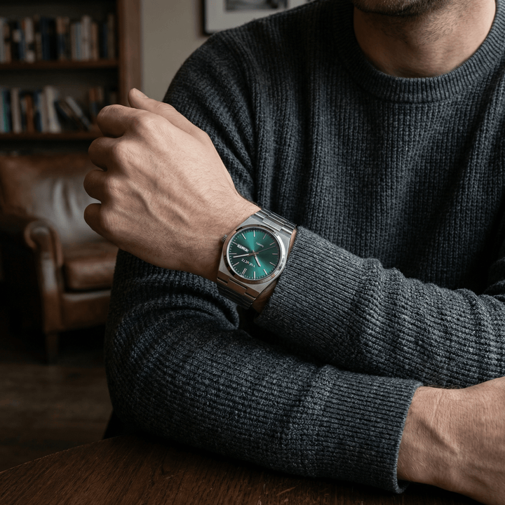 Markus Berlin Herrenuhr, Vorderansicht