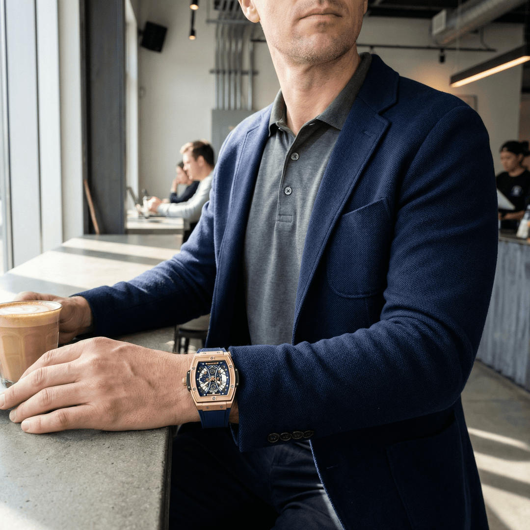 Markus Berlin Herrenuhr, Vorderansicht