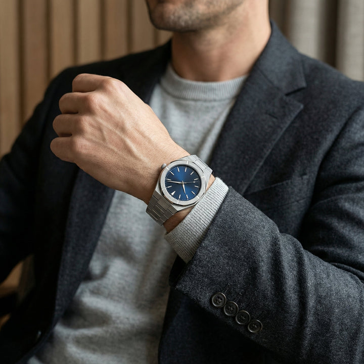 Markus Berlin Herrenuhr, Vorderansicht