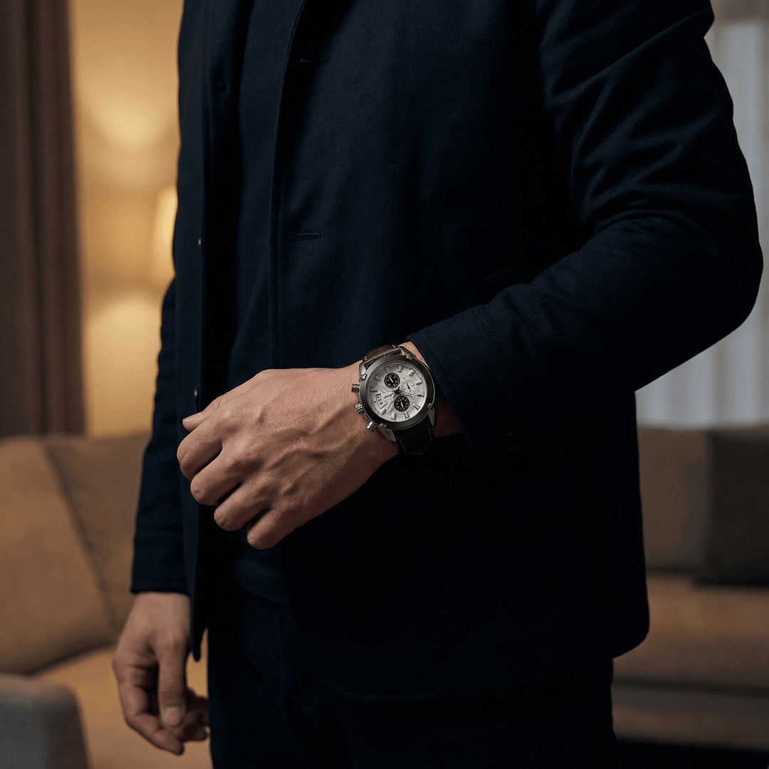 Markus Berlin Herrenuhr, Vorderansicht