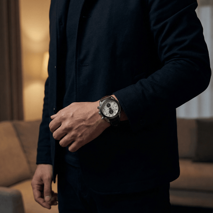 Markus Berlin Herrenuhr, Vorderansicht