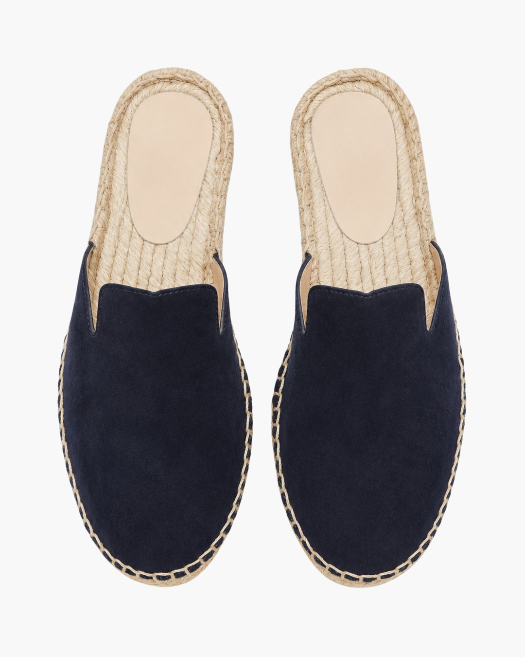 Markus Berlin Herren Sommer-Mule Marineblau, Vorderansicht