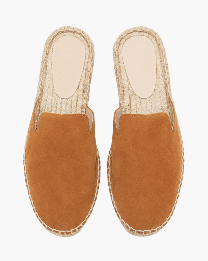 Markus Berlin Herren Sommer-Mule Camel, Vorderansicht