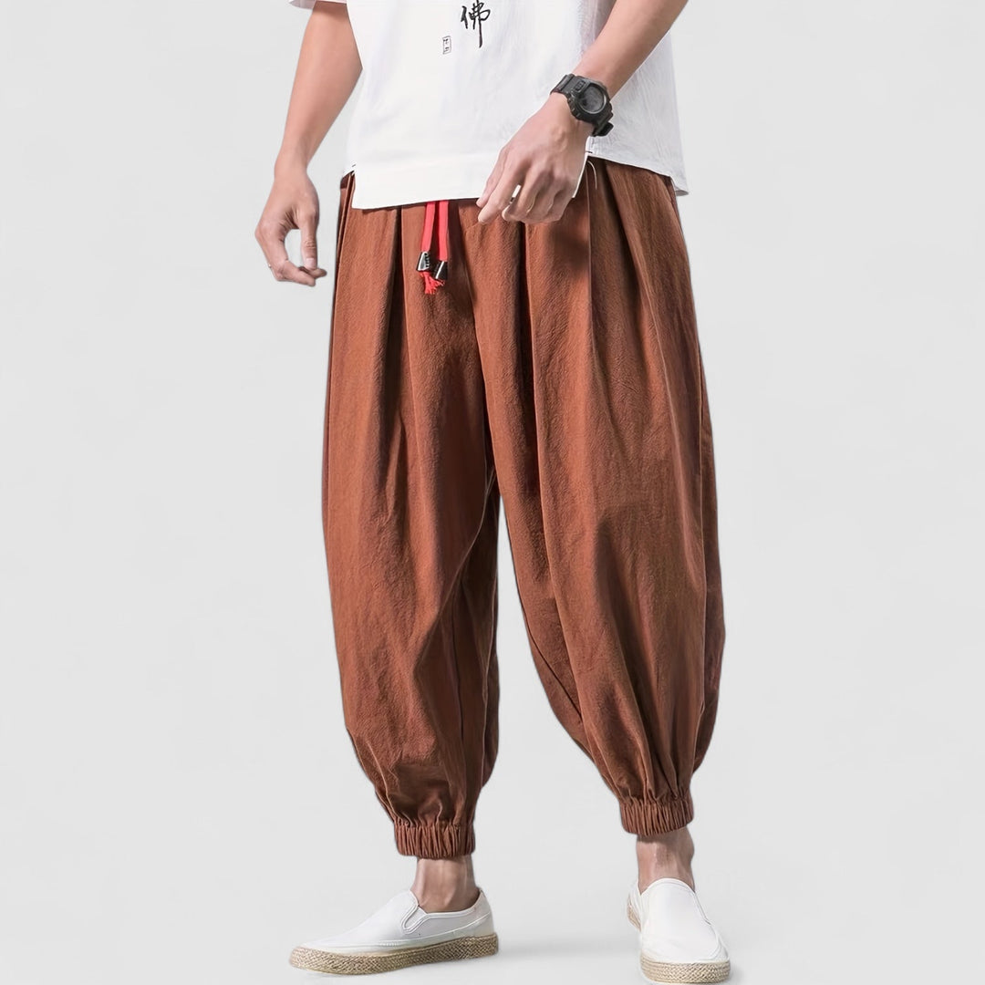 Markus Berlin Herren Loose-Fit-Hose, Vorderansicht