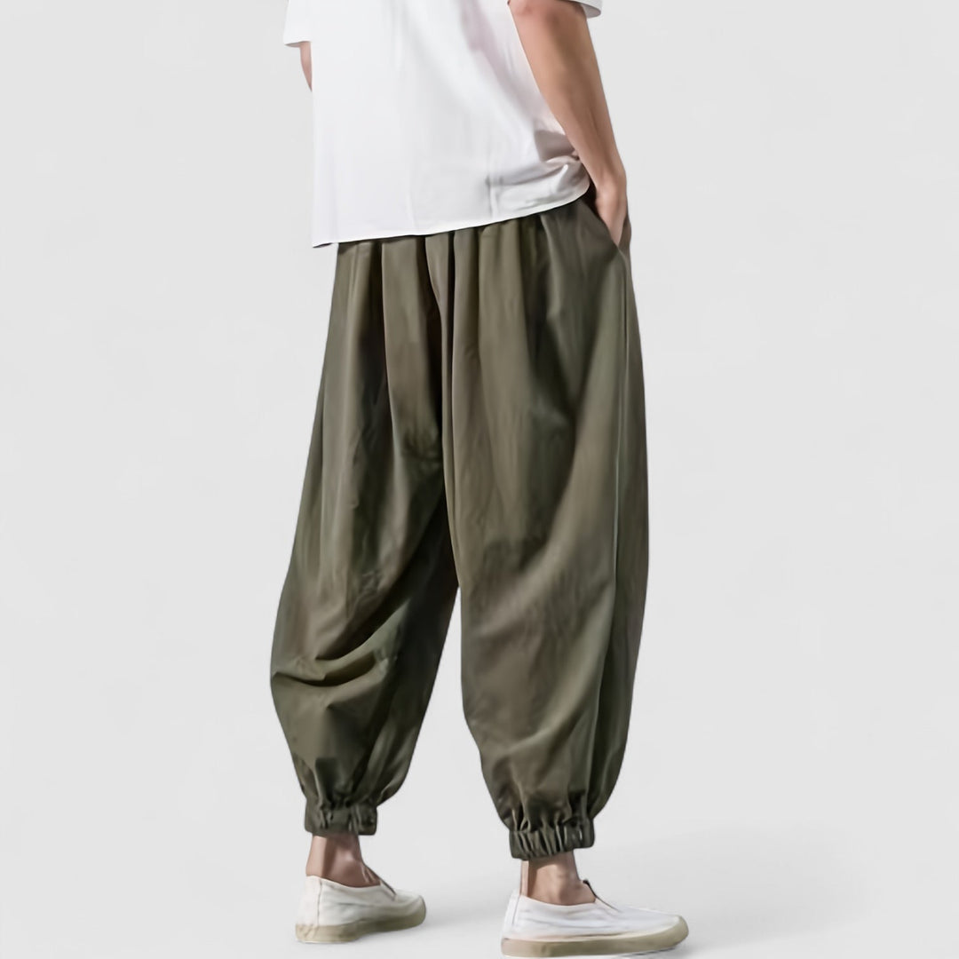 Markus Berlin Herren Loose-Fit-Hose, Vorderansicht