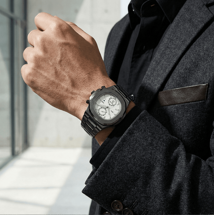 Markus Berlin Herrenuhr, Vorderansicht