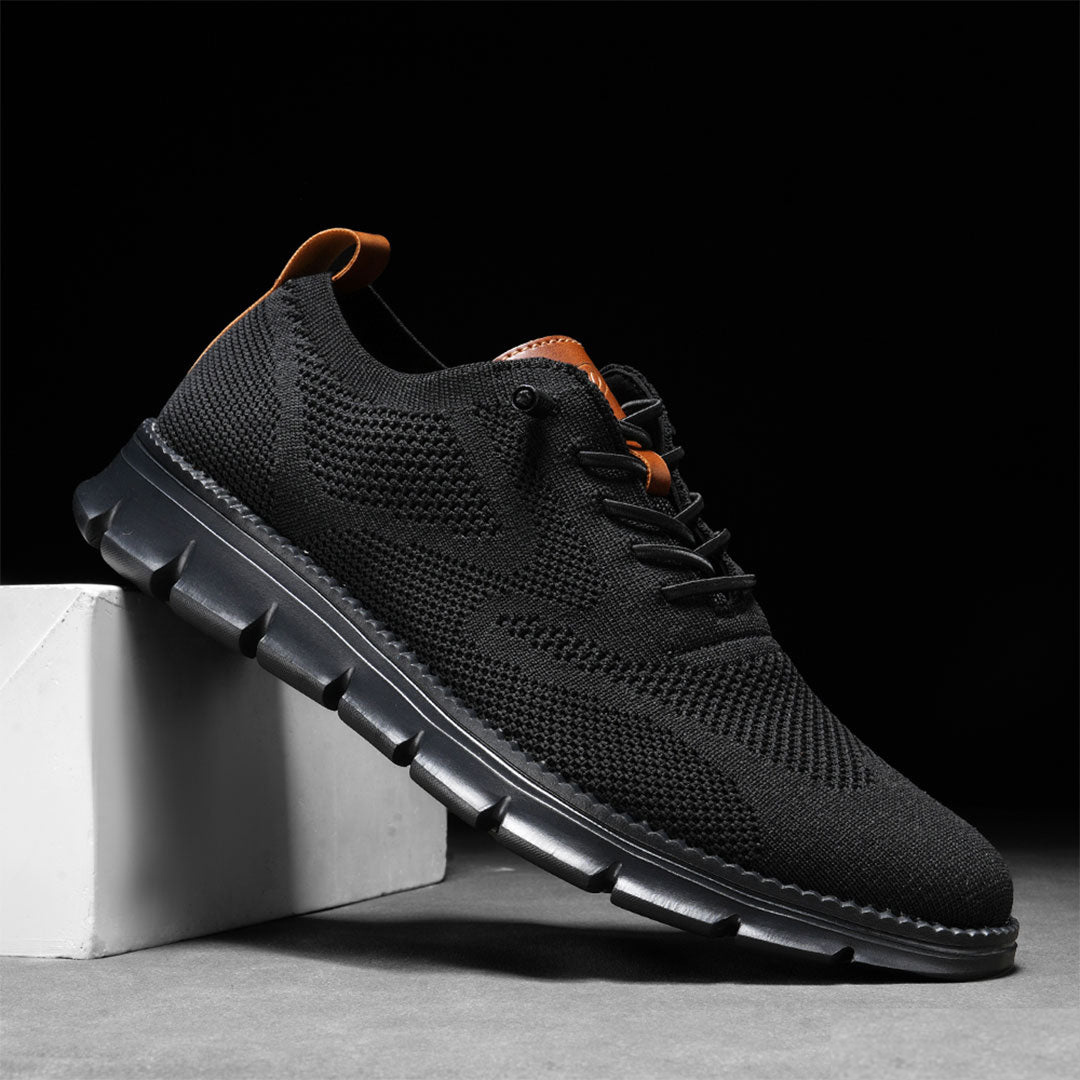 Markus Berlin Herren Sneaker Schwarz, Vorderansicht