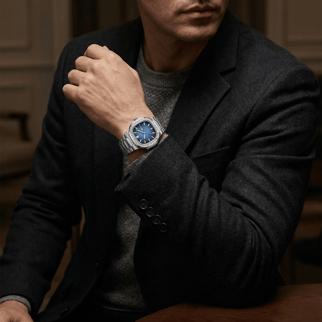 Markus Berlin Herrenuhr, Vorderansicht