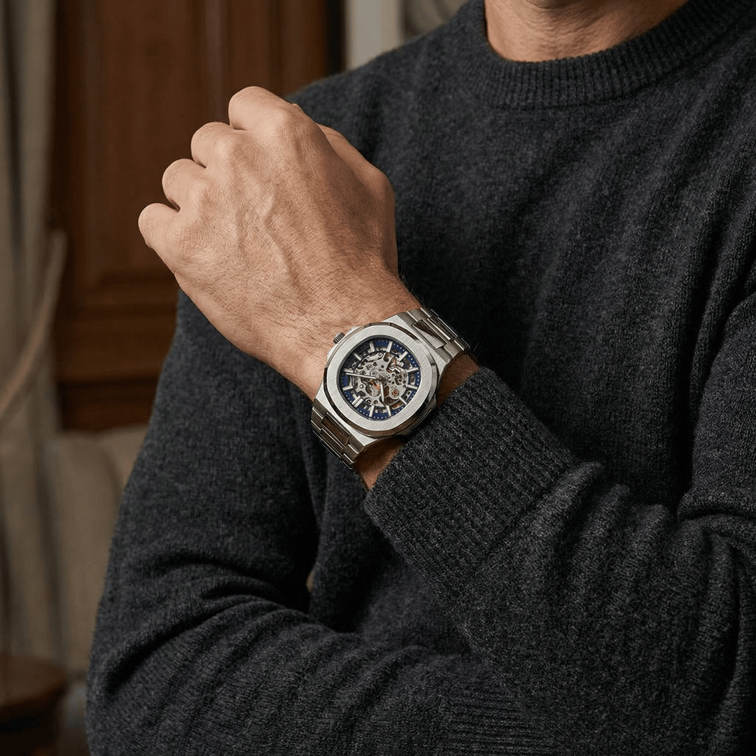 Markus Berlin Herrenuhr, Vorderansicht
