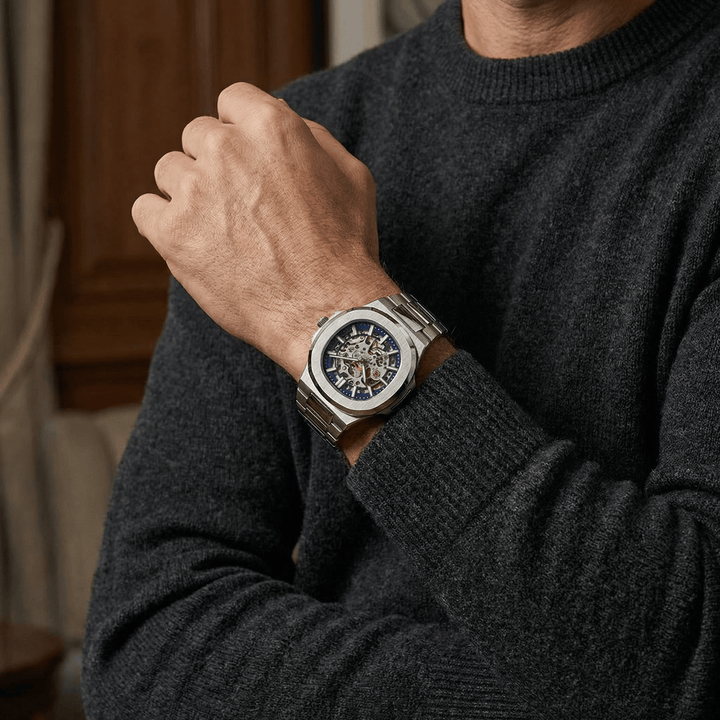 Markus Berlin Herrenuhr, Vorderansicht