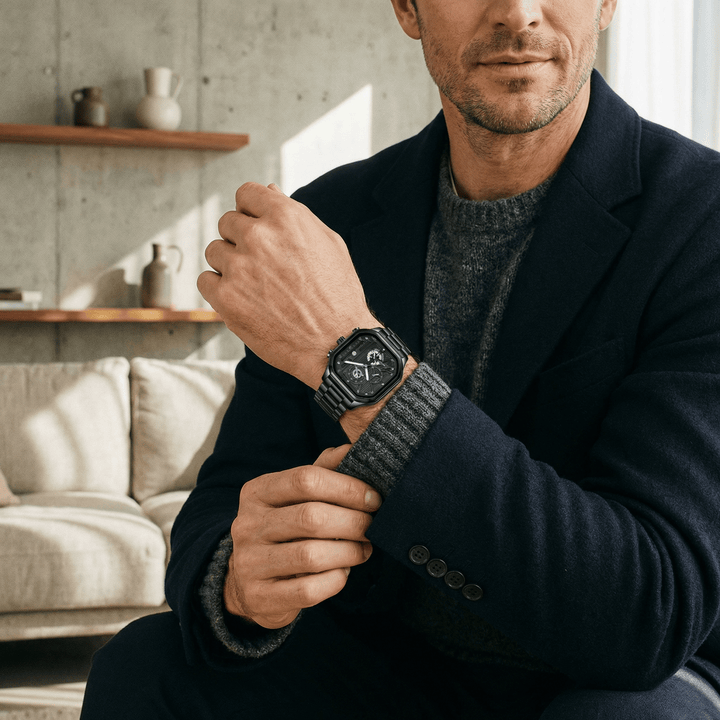 Markus Berlin Herrenuhr, Vorderansicht
