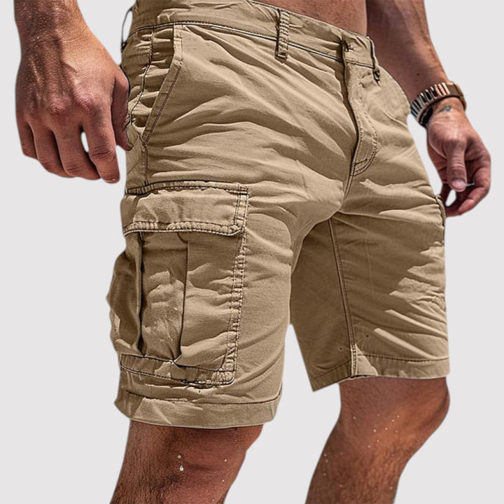 Markus Berlin Herren Cargo-Shorts, Vorderansicht