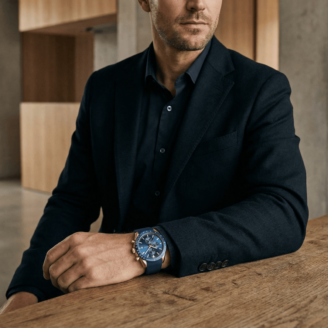 Markus Berlin Herrenuhr, Vorderansicht