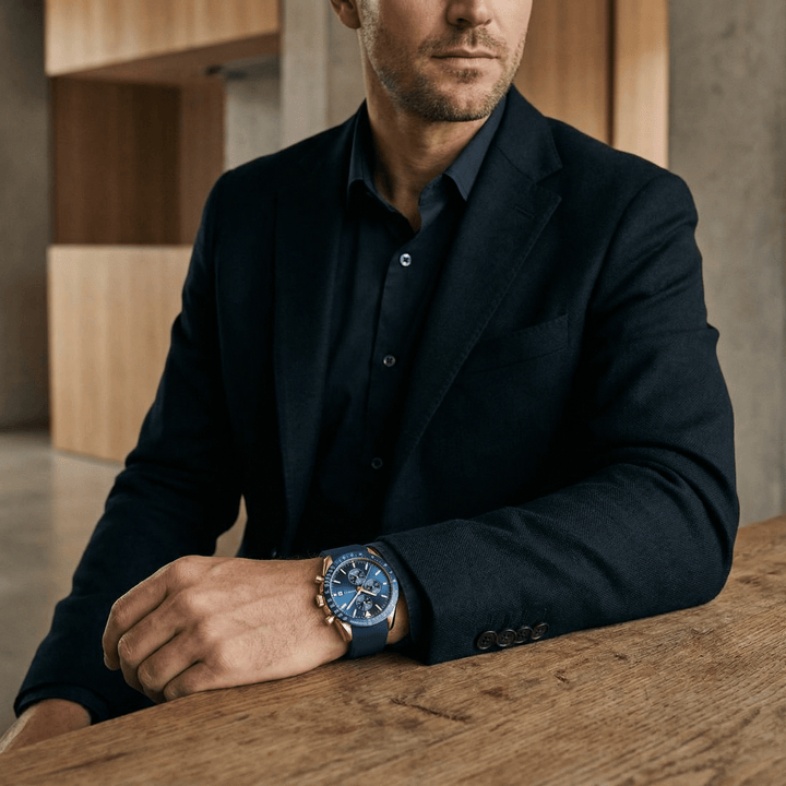 Markus Berlin Herrenuhr, Vorderansicht