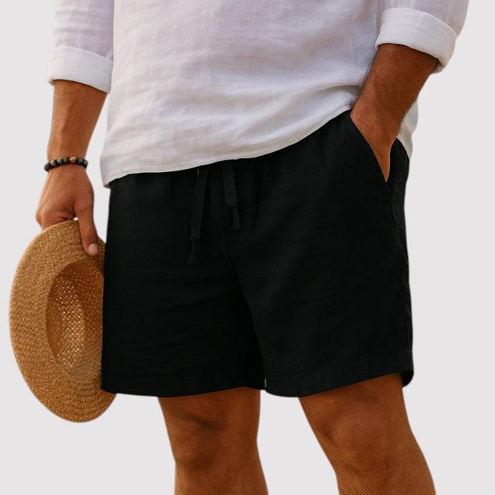 Markus Berlin Herren Luftige Shorts, Vorderansicht
