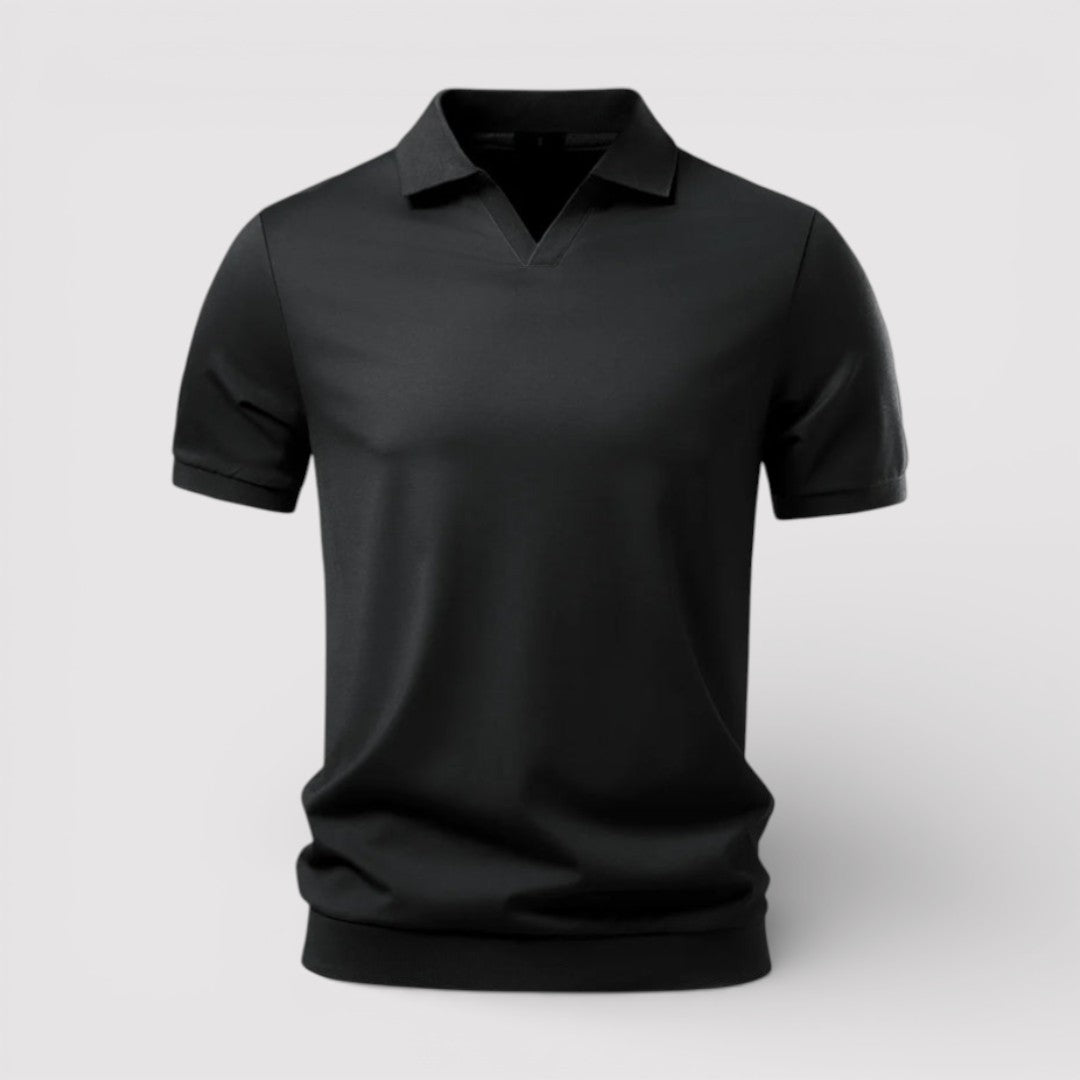 Markus Berlin Herren Legeres Poloshirt, Vorderansicht