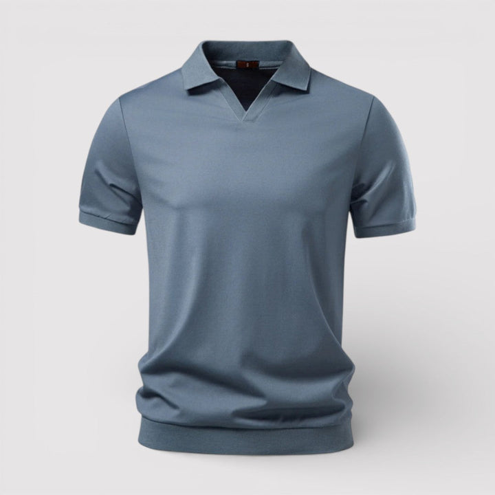 Markus Berlin Herren Legeres Poloshirt, Vorderansicht