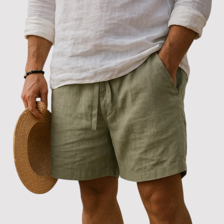 Markus Berlin Herren Luftige Shorts, Vorderansicht