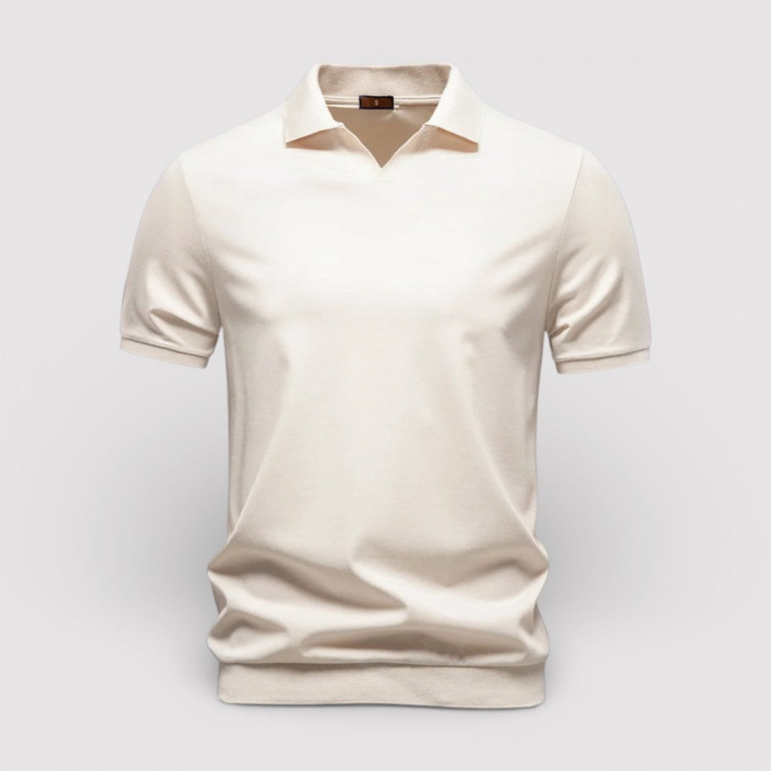 Markus Berlin Herren Legeres Poloshirt, Vorderansicht