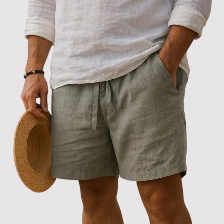 Markus Berlin Herren Luftige Shorts, Vorderansicht
