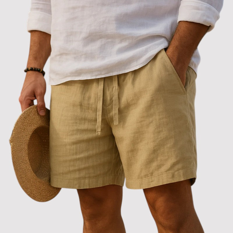 Markus Berlin Herren Luftige Shorts, Vorderansicht