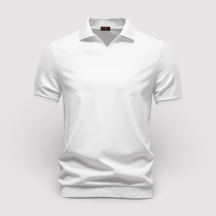 Markus Berlin Herren Legeres Poloshirt, Vorderansicht