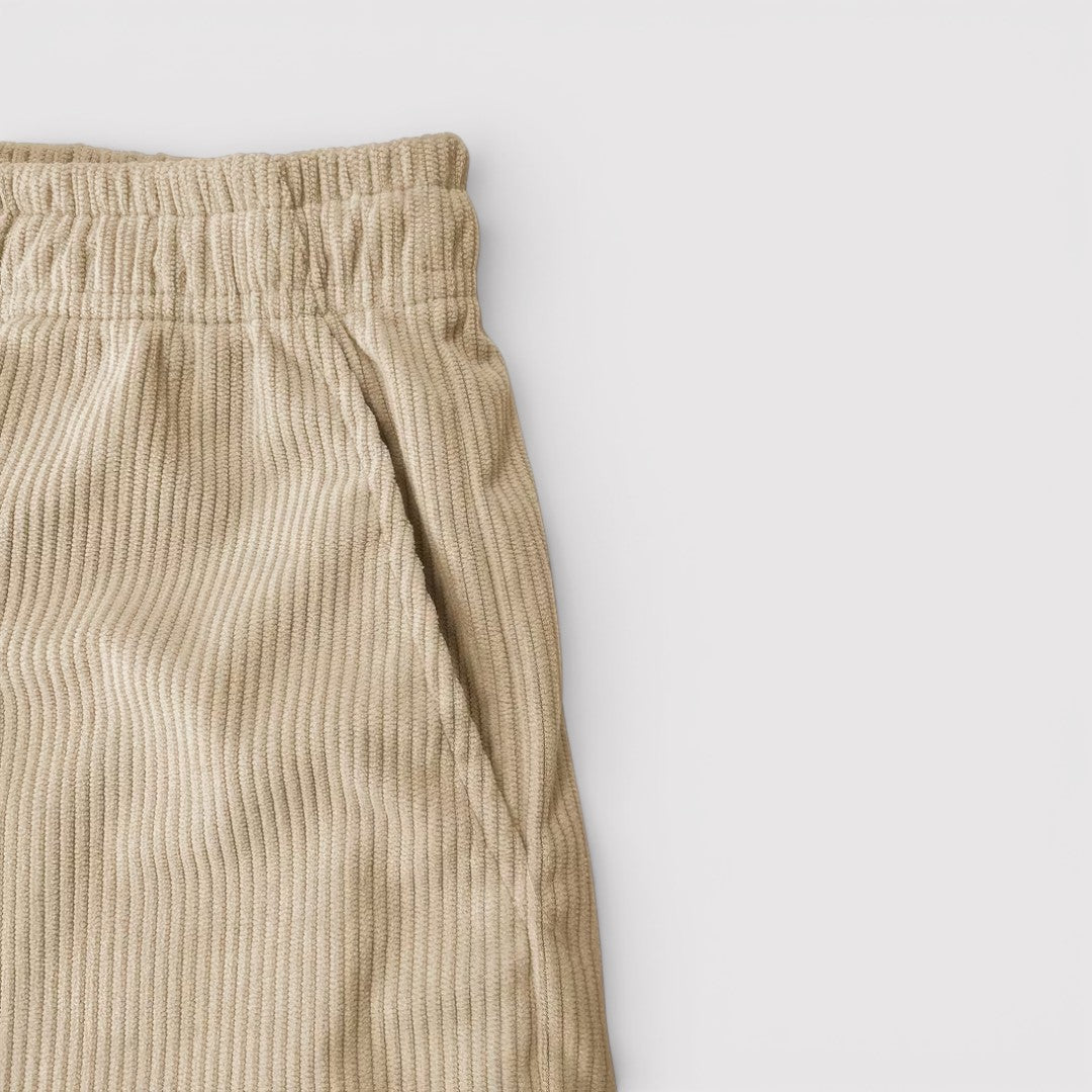 Markus Berlin Herren Strukturierte Shorts, Vorderansicht