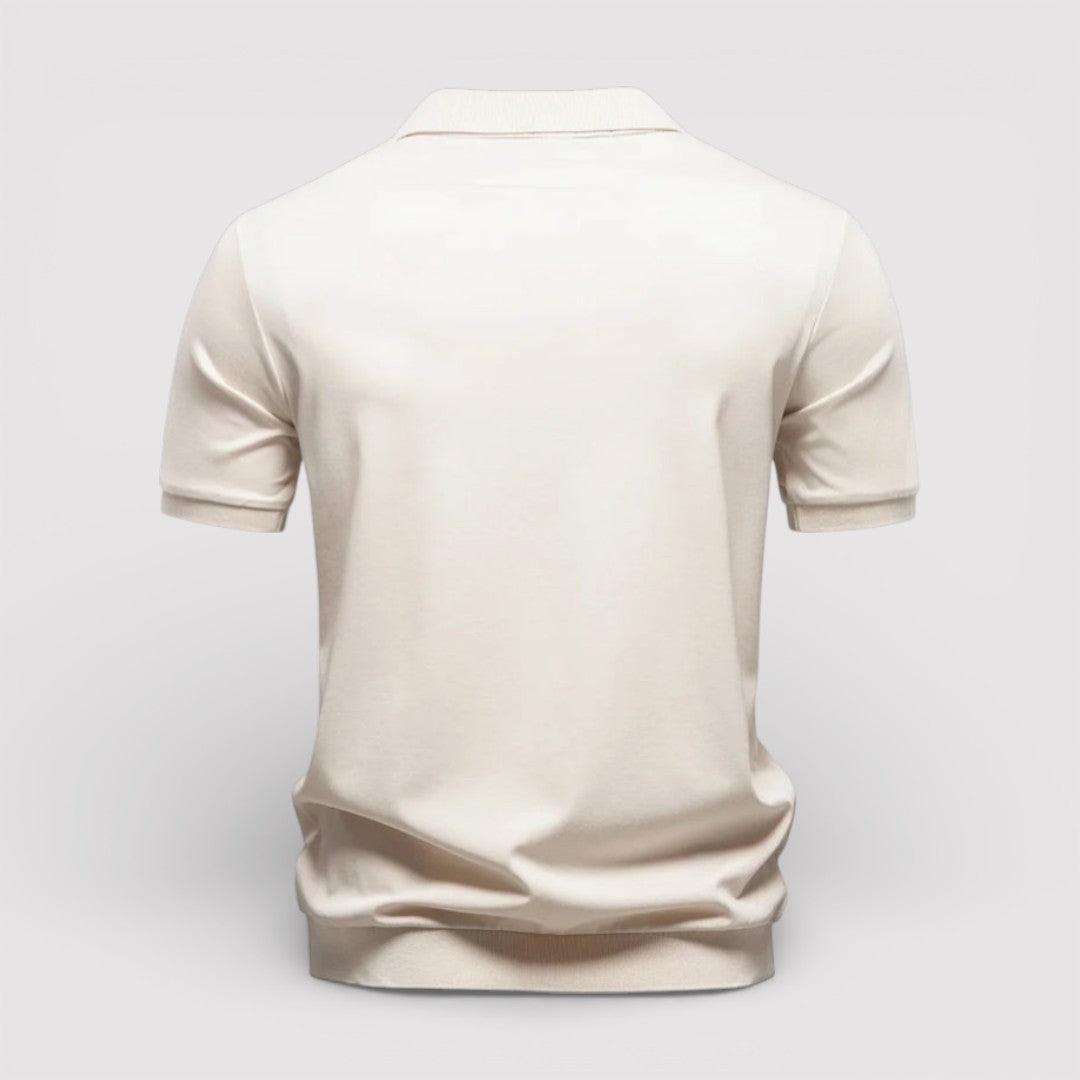 Markus Berlin Herren Legeres Poloshirt, Vorderansicht