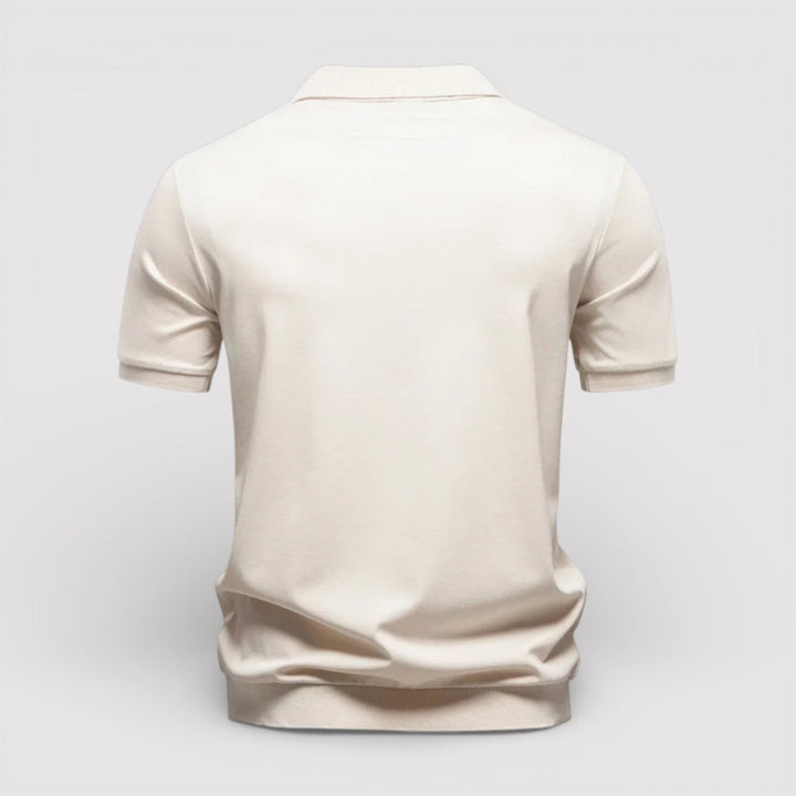 Markus Berlin Herren Legeres Poloshirt, Vorderansicht