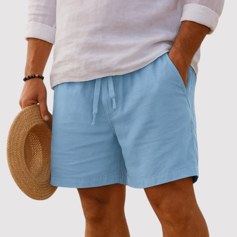 Markus Berlin Herren Luftige Shorts, Vorderansicht