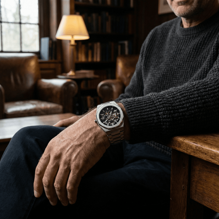 Markus Berlin Herrenuhr, Vorderansicht