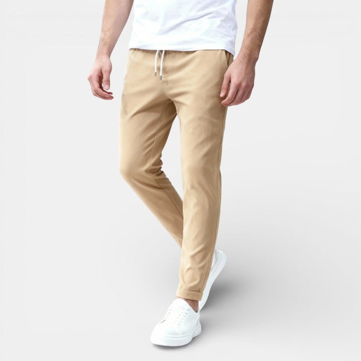 Markus Berlin Herren Kordelzug-Hose, Vorderansicht